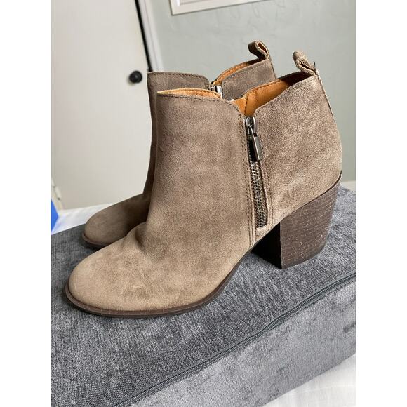 Lucky Brand Basel Mid Leather Bootie 8.5 - Picture 4 of 6